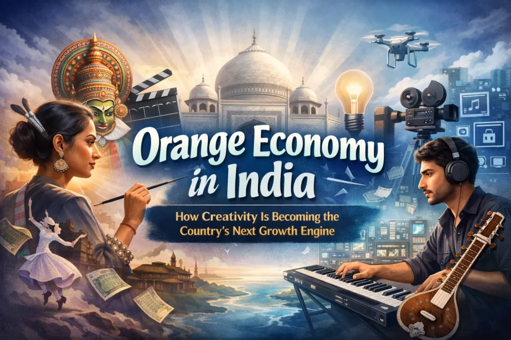 orange economy in india