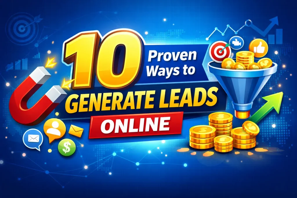 10 Proven Ways to Generate Leads Online (2026 Guide)