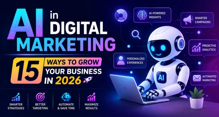 AI in Digital Marketing: 15 Ways to Grow Your Business in 2026