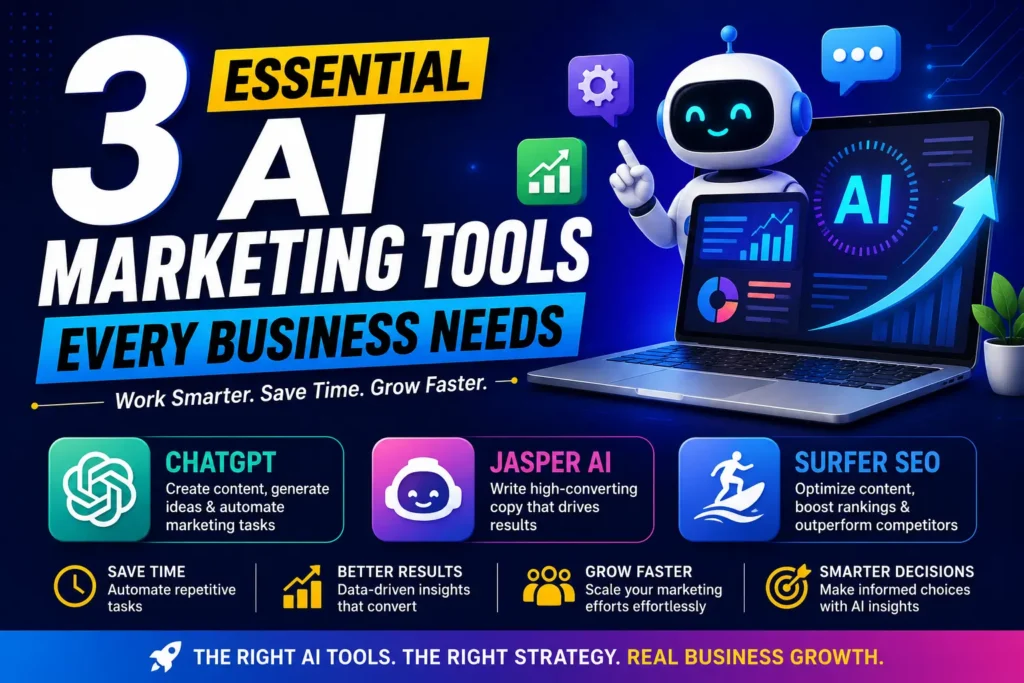 3 ai marketing tools