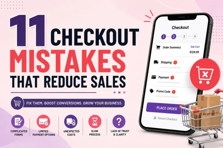 11 Checkout Mistakes That Reduce Sales (And How to Fix Them)
